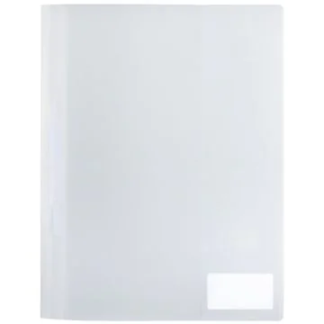 Photo Chemise à lamelles A4 en PP translucide - Blanc HERMA