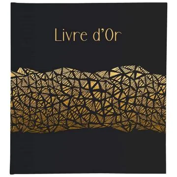 EXACOMPTA : Livre d'or - Balacron noir - 260 x 220 mm 4981E