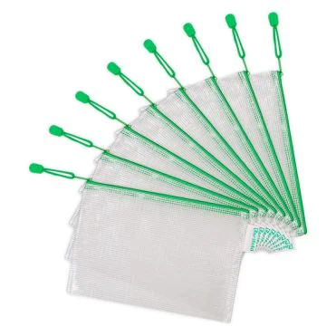 Photo Sac à fermeture éclair A5 - 235 x 165 mm Vert TARIFOLD