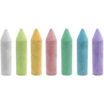 Photo Boite de 7 grosses craies de trottoir - Assortiment WONDAY