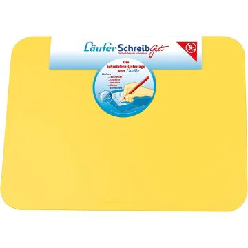 Sous-Mains de bureau - 335 x 450 mm - Jaune : LAUFER Visuel