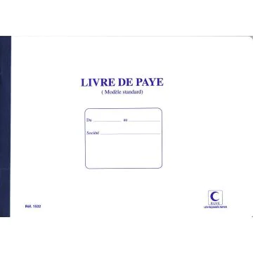 Livre de paie Registre des appointements et des salaires (ELVE 1532)