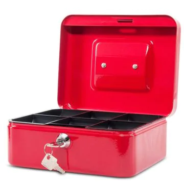 Photo Caissette à monnaie - Rouge - 200 x 170 x 90 mm MAUL