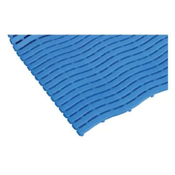 Tapis pour sol humide 600 x 900 mm - Bleu MILTEX Yoga Spa