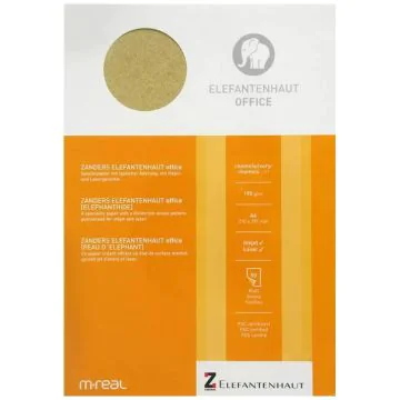 Photo PAPYRUS 88001577 : Lot de 100 feuilles de papier peau d'éléphant - A4 - Chamois