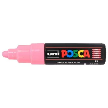 Marqueur peinture Posca PC7M - Rose : UNI-BALL Image