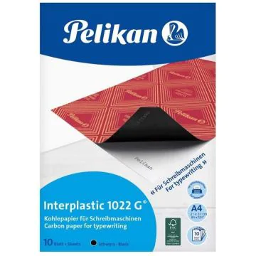 Feuilles de Papier Carbone - A4 - Noir PELIKAN 1022G