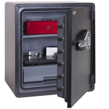 PHOENIX TITAN FS1271E : Coffre-fort ignifuge ouvert Serrure électronique - Coupe-feu 1 H - 16 L