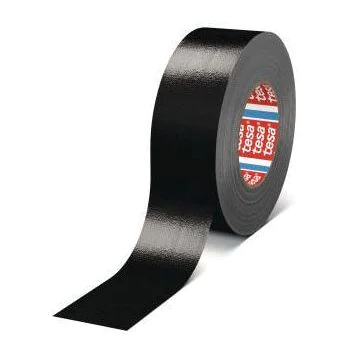Photo TESA : Ruban adhésif noir en vinyle - 25 mm x 25 m (Rouleau)