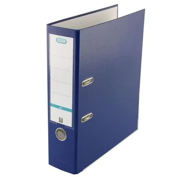 Photo Classeur à levier - Dos 80 mm - Bleu Foncé : ELBA Smart Pro