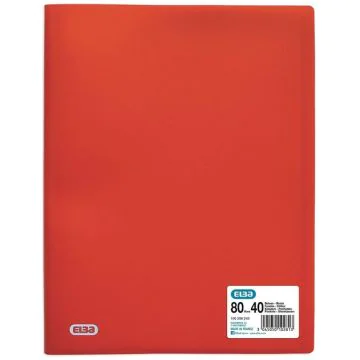 Photo ELBA Protège-documents de 40 pochettes - Rouge 100206243