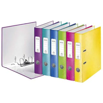 Photo Classeur à levier WOW - Dos 50 mm - Assortiment : LEITZ 1006-10-99