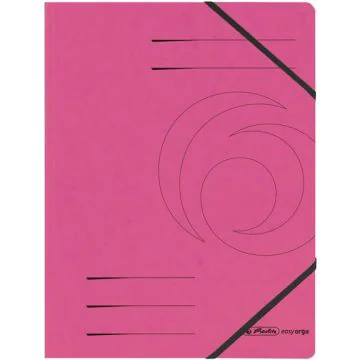 Chemise à élastiques - A4 - Fuchsia HERLITZ Easyorga Image