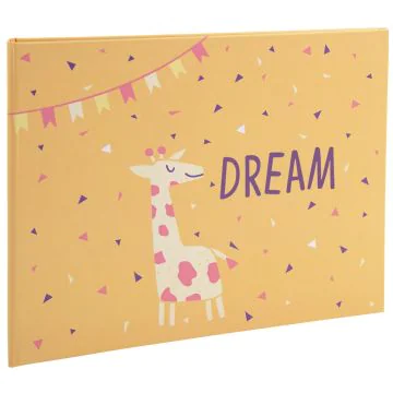 Photo Album photos livre - 285 x 220 mm - 60 photos - Jaune EXACOMPTA Baby Image