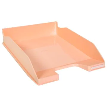 Photo Corbeille à courrier Combo Midi - Corail pastel EXACOMPTA Aquarel