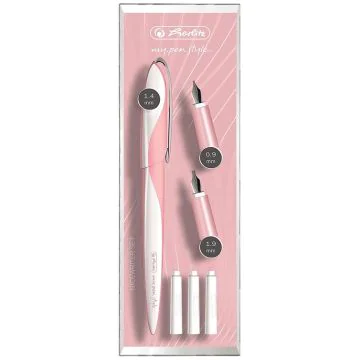 Photo HERLITZ : Stylo plume  pour calligraphie - 0,9 / 1,4 / 1,9 mm