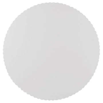 Photo Fond de tarte rond en carton - 280 mm - Blanc PAP STAR Pure