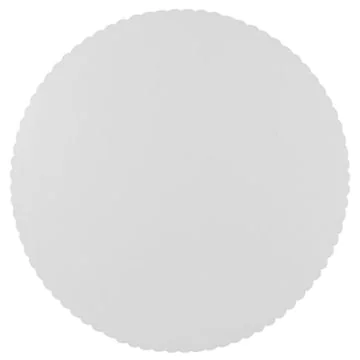 Photo Fond de tarte rond en carton - 300 mm - Blanc PAP STAR Pure