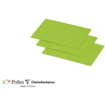 Photo POLLEN Carte Vert Menthe 158 x 222 mm C5 1621C Clairefontaine