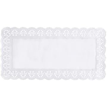 Photo Napperon en papier - Rectangle - 400 x 200 mm - Blanc PAP STAR