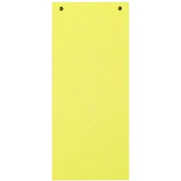 Intercalaires - 240 x 105 mm - Jaune : EXACOMPTA Forever Lot de 100