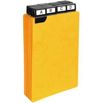 Photo Guides alphabétiques - Pour fiches 210 x 148 mm - Format Portrait EXACOMPTA Lot de 24 Image