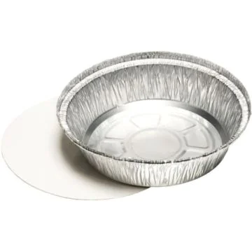 Photo Barquette alimentaire ronde - 1000 ml - Aluminium STARPAK visuel