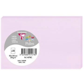 Photo Carte en papier POLLEN 82 x 128 mm - Jaune Soleil  1478C