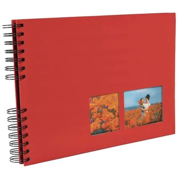Photo Album photos à spirales - 320 x 220 mm - Rouge EXACOMPTA Milano