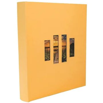 Photo Album photos livre - 290 x 320 mm - Orange EXACOMPTA Milano