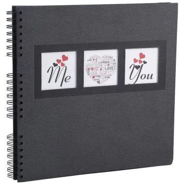Photo Album photos à spirales - 320 x 320 mm EXACOMPTA Me and You 