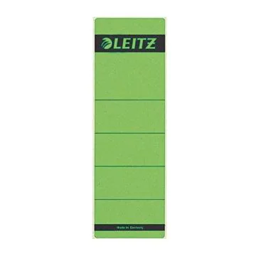 Photo Etiquettes Dos de classeur - 61 x 192 mm - Vert : LEITZ Lot de 10 - 1642-00-55
