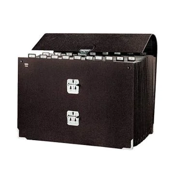 Photo Trieur accordéon - 20 compartiments - Noir : EMEY