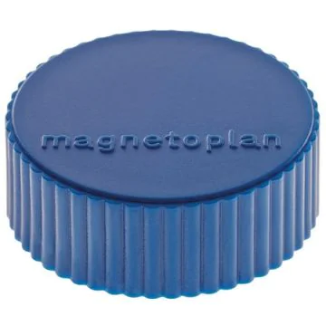 Photo Aimants ronds - 34 mm - Bleu fonce MAGNETOPLAN Discofix Lot de 10 Affichage