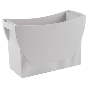 Photo Bac de rangement pour Dossiers suspendus - Gris clair : HAN Swing