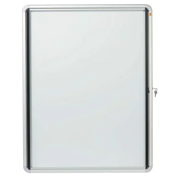Photo Vitrine pour l'extérieur - Surface magnétique - 752 x 1000 mm : NOBO 1902580