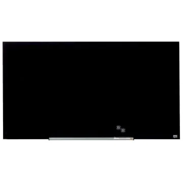 Photo Tableau magnétique en verre - Noir - 1260 x 711 mm : NOBO Diamond 1905181