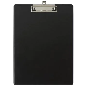 Photo Porte-bloc à pince avec pochette arrière - Format A4 - Noir EXACOMPTA Image