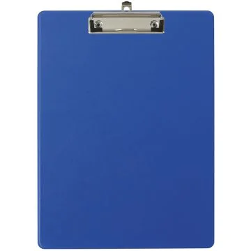 Photo Porte-bloc à pince avec pochette arrière - Format A4 - Bleu EXACOMPTA Image