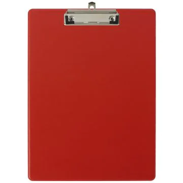 Photo Porte-bloc à pince avec pochette arrière - Format A4 - Rouge EXACOMPTA Image