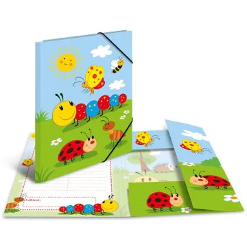 Photo Chemise à 3 rabats - Format A3 - Motifs Chenille HERMA Image