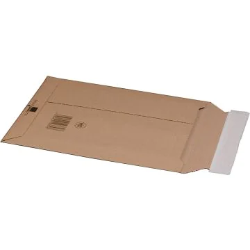 photo Pochette d'expédition carton solide - Marron - 250 x 352 x 40 mm - A4+ : SMARTBOXPRO Image