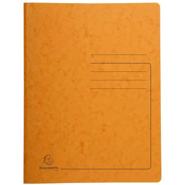 Photo Chemise imprimée à lamelles - Pour document A4 - Orange EXACOMPTA Image