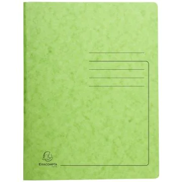 Photo Chemise imprimée à lamelles - Pour document A4 - Tilleul EXACOMPTA Image