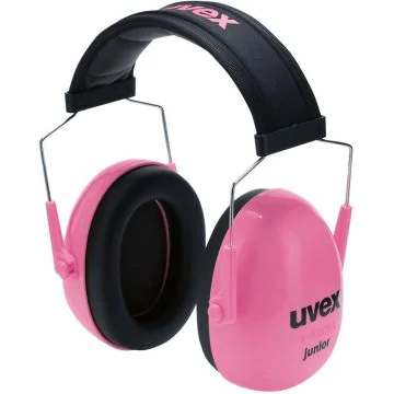 Photo Casque de protection auditive pour enfants - 29 dB - Rose UVEX K Junior