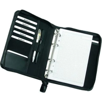 Photo ALASSIO 30006 : Serviette-classeur A5 en simili-cuir - LUINO