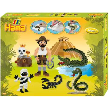 Photo Kit de perles à repasser - Aventure HAMA