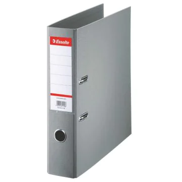 Photo Classeur à levier - Dos 75 mm - Gris : ESSELTE
