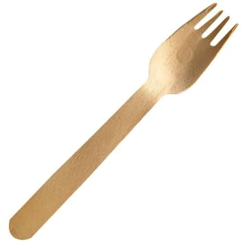 Fourchettes jetables en bois NATURE STAR Image