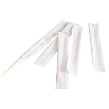 Photo Cure-dent en bois - 66 mm - Emballage individuel NATURE STAR